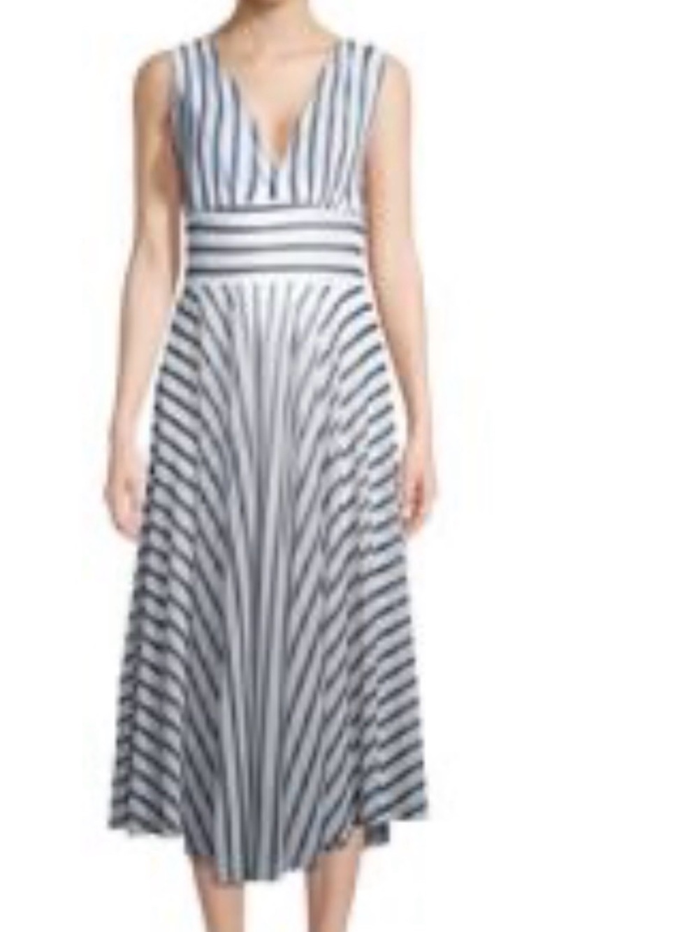 Fuzzi Striped Dress M